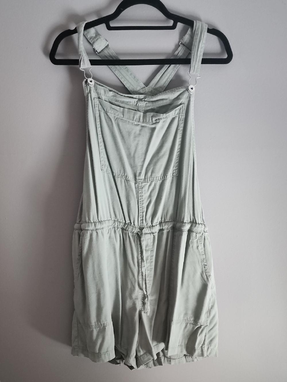 Jordache Sage Green Cotton Overalls